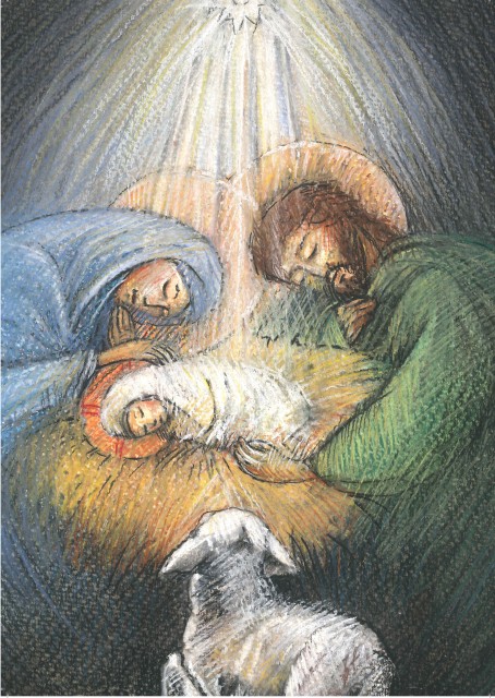 Personalised Christmas card – Cristina Andarias, Nativity